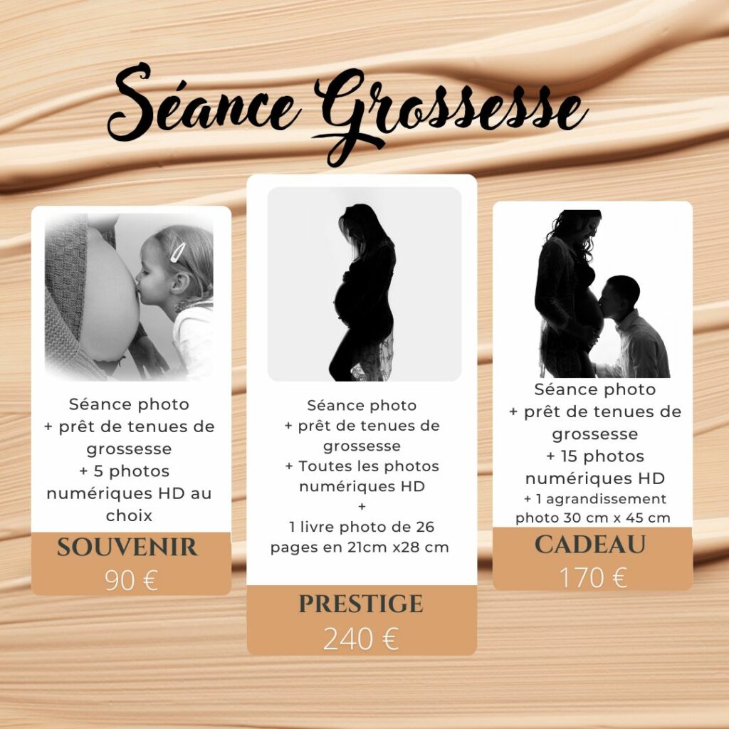 Tarifs séances Grossesse, Famille, Enfant, couple | Virginie CHARRA ...